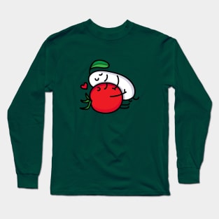 Tomato and mozzarella pair Long Sleeve T-Shirt